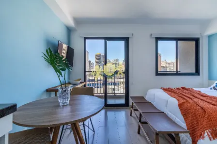Flat com 1 Quarto à venda, 25m² no Centro, São Paulo