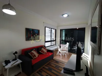 Flat com 1 Quarto para alugar, 40m² no Jardim Paulistano, São Paulo