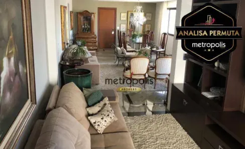 Apartamento com 3 Quartos à venda, 165m² no Santo Antônio, São Caetano do Sul