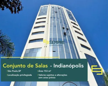 Sala Comercial à venda, 154m² no Indianópolis, São Paulo