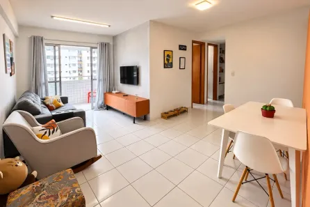 Apartamento com 3 Quartos para alugar, 72m² no Pina, Recife