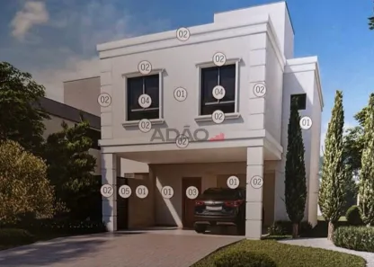 Sobrado com 4 Quartos à venda, 200m² no Residencial Jardins Lyon, Aparecida de Goiânia