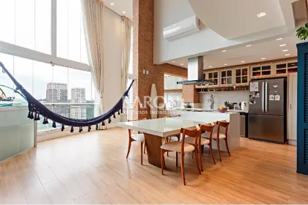 Cobertura com 2 Quartos à venda, 132m² no Cidade Monções, São Paulo