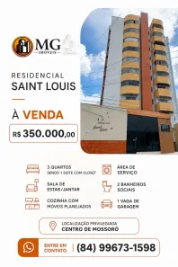 Apartamento com 3 Quartos à venda, 90m² no Centro, Mossoró