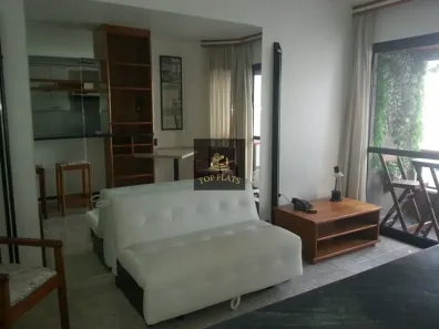 Flat com 1 Quarto para alugar, 50m² no Itaim Bibi, São Paulo