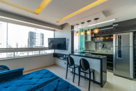 Cobertura com 1 Quarto à venda, 56m² no Setor Bueno, Goiânia