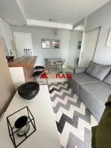 Flat com 1 Quarto para alugar, 55m² no Cerqueira César, São Paulo