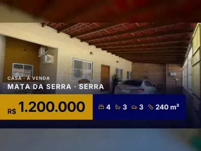Casa com 4 Quartos à venda, 240m² no Mata da Serra, Serra