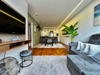 Apartamento com 2 Quartos à venda, 75m² no Loteamento João Batista Julião, Guarujá
