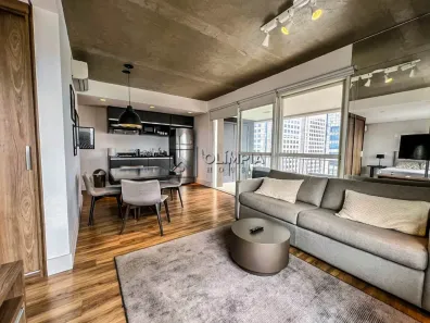 Apartamento com 1 Quarto à venda, 62m² no Cidade Monções, São Paulo