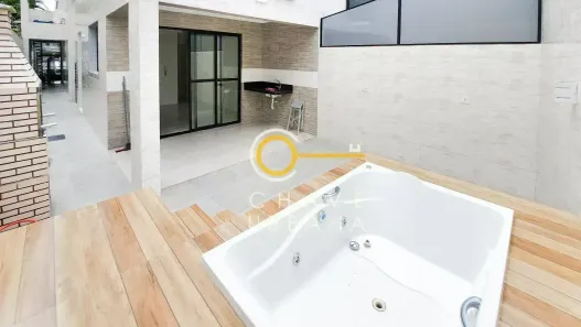 Sobrado com 3 Quartos à venda, 125m² no Boqueirão, Santos