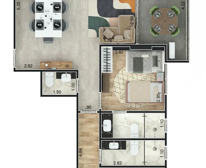 RESIDENCIAL PARK AVENUE no Guilhermina, Praia Grande