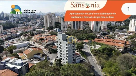 Apartamento com 1 Quarto à venda, 26m² no Vila Gomes, São Paulo