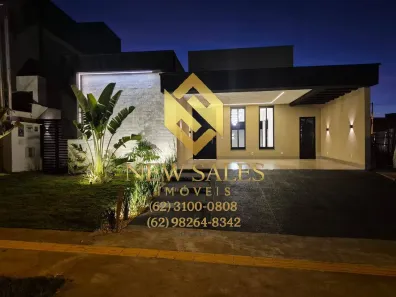 Casa de Condomínio com 3 Quartos à venda, 169m² no Residencial Villagio Toscana, Goiânia