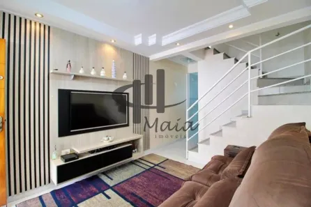 Sobrado com 2 Quartos à venda, 89m² no Campestre, Santo André