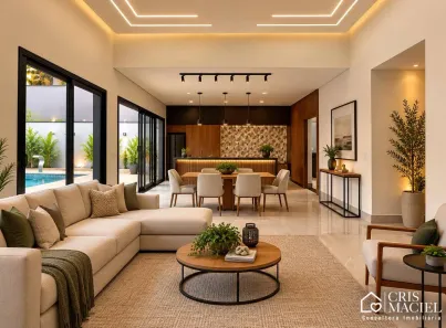 Casa de Condomínio com 3 Quartos à venda, 217m² no Loteamento Green View Village, Indaiatuba