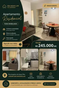 Apartamento com 2 Quartos à venda, 54m² no Jardim das Magnólias, Sorocaba