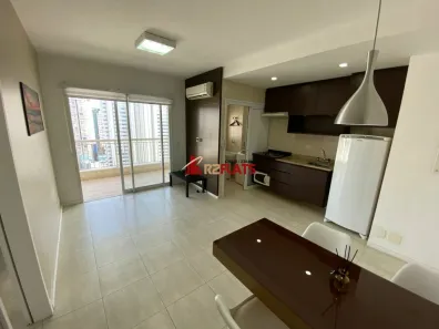 Flat com 1 Quarto para alugar, 50m² no Cidade Monções, São Paulo