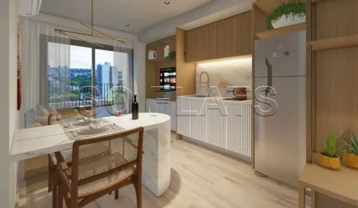 Flat com 1 Quarto à venda, 37m² no Indianópolis, São Paulo