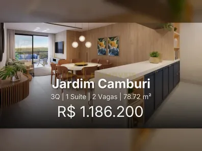Apartamento com 3 Quartos à venda, 78m² no Jardim Camburi, Vitória