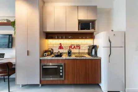 Apartamento com 1 Quarto para alugar, 29m² no Vila Nova Conceição, São Paulo