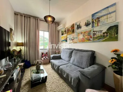 Apartamento com 2 Quartos à venda, 59m² no José Menino, Santos