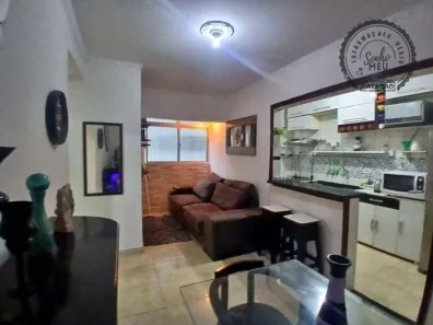 Apartamento com 2 Quartos para alugar, 80m² no Boqueirão, Praia Grande