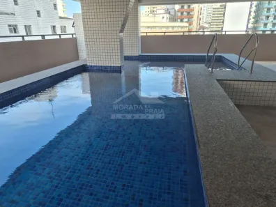 Apartamento com 2 Quartos para alugar, 76m² no Guilhermina, Praia Grande