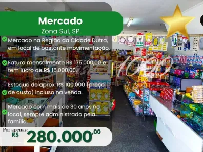 Ponto Comercial à venda, 100m² no Cidade Dutra, São Paulo