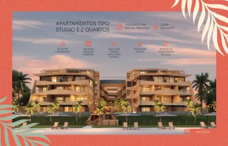 Flat com 1 Quarto à venda, 27m² no , Tamandaré