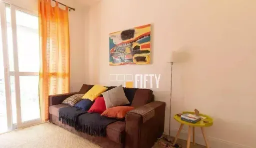 Apartamento com 1 Quarto à venda, 50m² no Brooklin Paulista, São Paulo