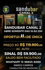 Ponto Comercial à venda, 150m² no Vila Belmiro, Santos