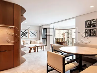 Flat com 1 Quarto à venda, 53m² no Vila Nova Conceição, São Paulo