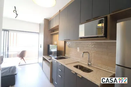 Apartamento com 1 Quarto para venda ou aluguel, 27m² no Campo Belo, São Paulo