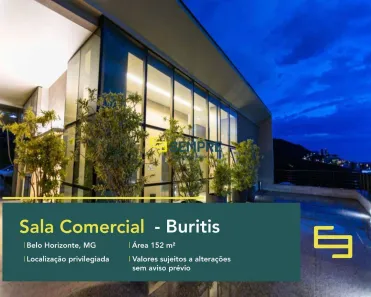 Sala Comercial à venda, 152m² no Estoril, Belo Horizonte