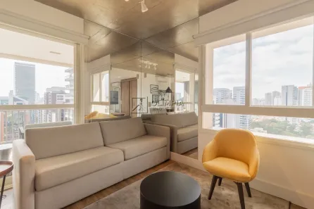 Apartamento com 1 Quarto à venda, 63m² no Cidade Monções, São Paulo