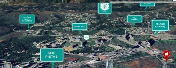 Lote/Terreno à venda, 1200m² no Estância Del Rey, Nova Lima