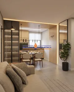 Apartamento com 2 Quartos à venda, 57m² no Santa Mônica, Belo Horizonte