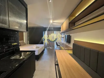 Flat com 1 Quarto para alugar, 34m² no República, São Paulo