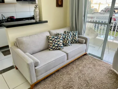 Apartamento com 2 Quartos para alugar, 50m² no Cohama, São Luís