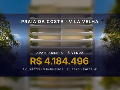 Apartamento com 4 Quartos à venda, 196m² no Praia da Costa, Vila Velha