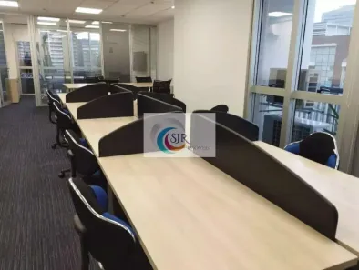Sala Comercial para alugar, 115m² no Vila São Francisco (Zona Sul), São Paulo