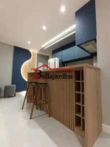 Apartamento com 1 Quarto para alugar, 42m² no Jardim, Santo André