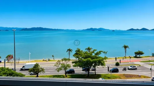 Apartamento com 2 Quartos para alugar, 122m² no Centro, Florianópolis