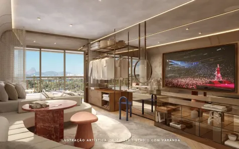 Apartamento com 1 Quarto à venda, 33m² no Centro, Rio de Janeiro
