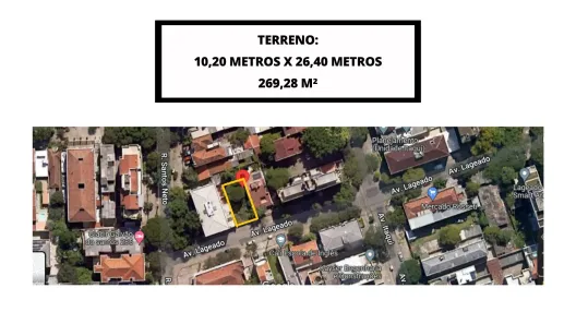 Lote/Terreno à venda, 269m² no Petrópolis, Porto Alegre