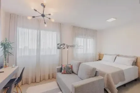 Flat com 1 Quarto para alugar, 25m² no Pinheiros, São Paulo