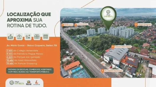 Apartamento com 2 Quartos à venda, 43m² no Coqueiro, Belém