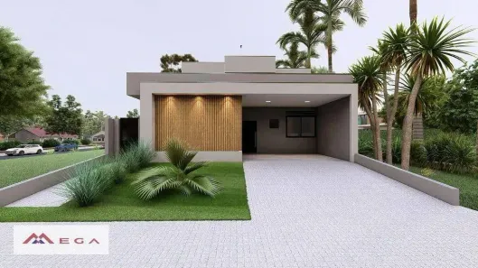 Casa de Condomínio com 3 Quartos à venda, 181m² no Parque Brasil 500, Paulínia