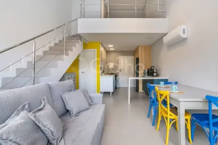 Apartamento com 1 Quarto para alugar, 57m² no Lagoa da Conceição, Florianópolis